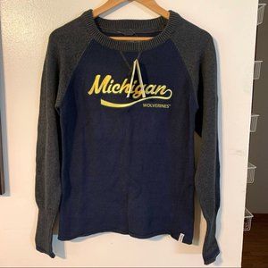 Michigan Wolverines Crew Neck Sweater Sz S